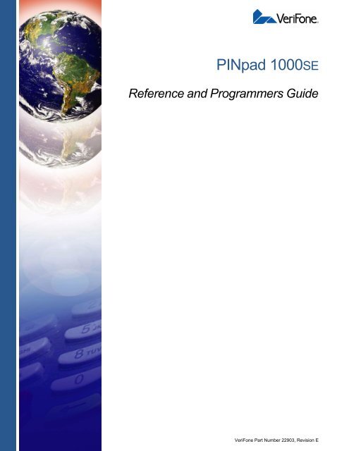 PINpad 1000SE Reference and Programmers Guide