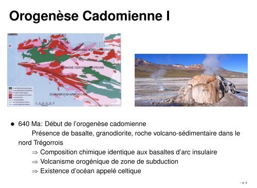 Histoire GÂ´eologique du Massif Armoricain