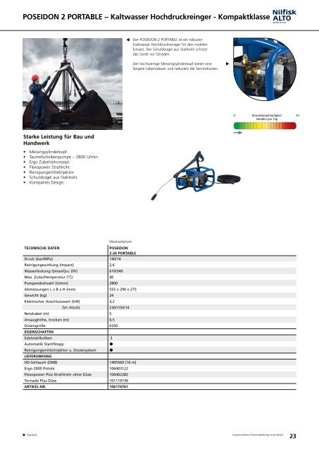 Nilfisk ALTO Katalog 2014