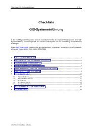 Checkliste GIS-SystemeinfÃ¼hrung - GIS-Management