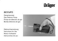 accuro - Draeger Tube