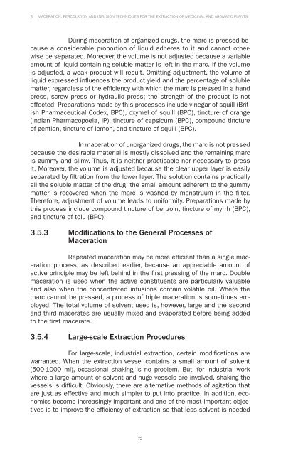 Extraction Technologies For Medicinal And Aromatic Plants - Unido