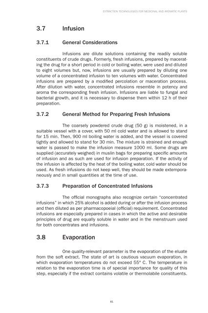 Extraction Technologies For Medicinal And Aromatic Plants - Unido