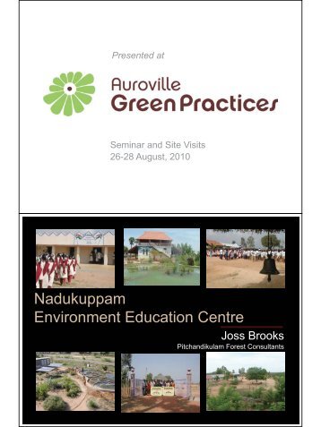 pdf, 6Mb - Auroville Green Practices