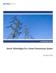 Sensor Technologies for a Smart Transmission System