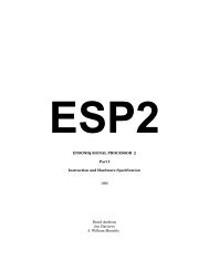 ENSONIQ SIGNAL PROCESSOR 2 - ESP2 - Freeverb3