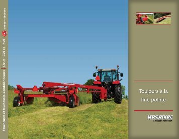 Toujours à la fine pointe - Agco Direct