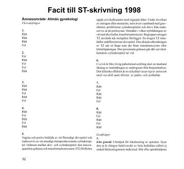 Facit 1998 - SFOG