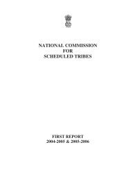 PART I (Chapters 1 to 5) - National Commission for Scheduled ...