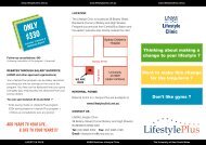 Lifestyle Plus Brochure - The University of New South Wales