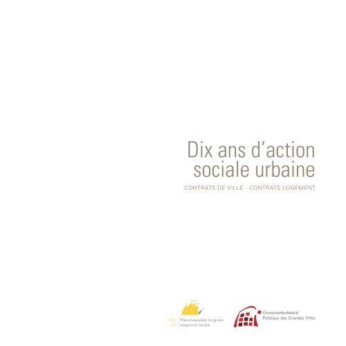 Dix ans d'action sociale urbaine