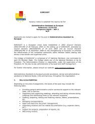 Template Eurojust Vacancy Notice (adapted to E ... - Eurojust - Europa