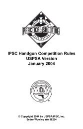 IPSC Handgun Competition Rules USPSA Version January 2004 (pdf)