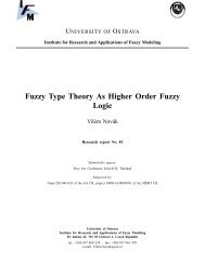 Fuzzy Type Theory As Higher Order Fuzzy Logic - irafm