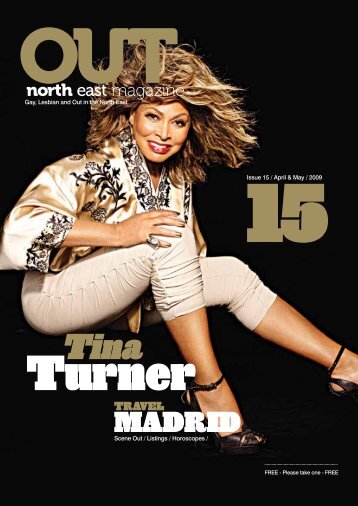 Tina Turner - out! northeast magazine