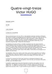 Quatre-vingt-treize Victor HUGO - livrefrance.com