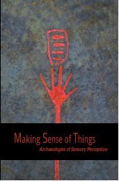 Making Sense of Things - mikroarkeologi.se