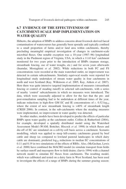 Animal Waste, Water Quality and Human Health