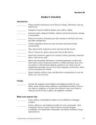 Soldier's Checklist