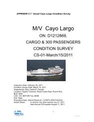 M/V Cayo Largo - DTOP