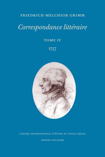 Correspondance littéraire de Grimm
