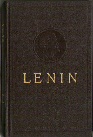 Collected Works of V. I. Lenin - Vol. 24 - From Marx to Mao