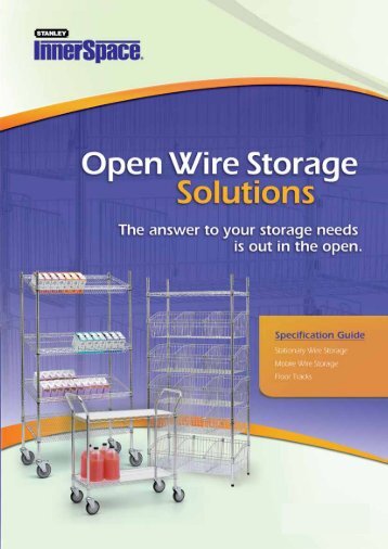 QuickWire Open Wire Storage - Stanley Healthcare Solutions
