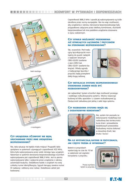 xComfort - bezprzewodowy system sterowania domem - Moeller