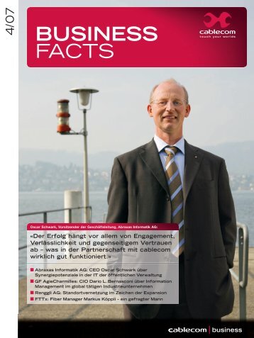 business facts 04/2007 - upc cablecom biz