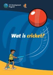 cricket? Wat is - International Cricket Council