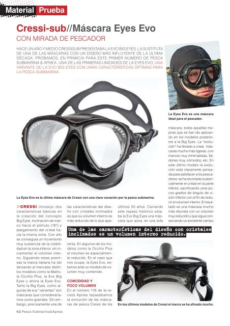 TEST REVISTA APNEA 118 - EYES EVO DARK.pdf - Cressi