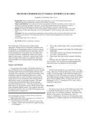 THE HYMEN MORPHOLOGY IN NORMAL NEWBORN SAUDI GIRLS