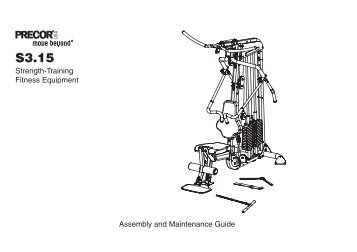 S3.15 Strength System Base Owner's Manual - Precor