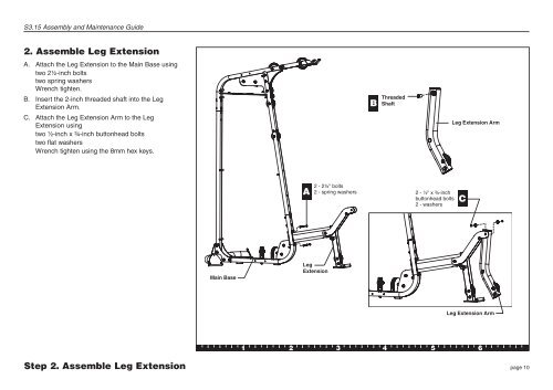 S3.15 Strength System Base Owner's Manual - Precor