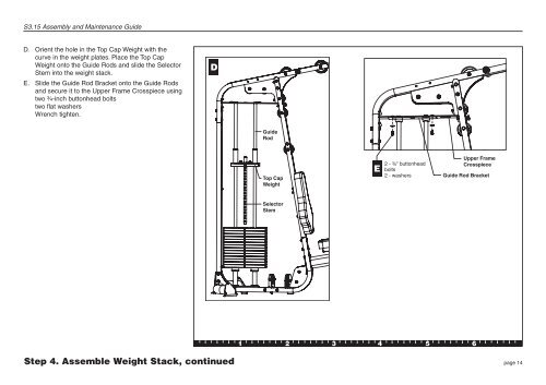 S3.15 Strength System Base Owner's Manual - Precor