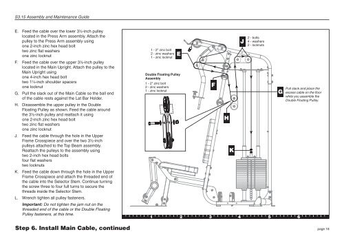 S3.15 Strength System Base Owner's Manual - Precor