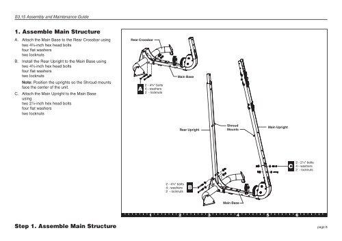 S3.15 Strength System Base Owner's Manual - Precor