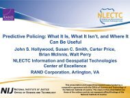 Predictive Policing: What It Is, What It Isn't, and Where It Can Be Useful