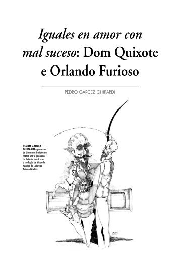 Iguales en amor  con mal suceso: Dom Quixote e Orlando ... - USP