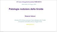 la patologia nodulare della tiroide - siemg