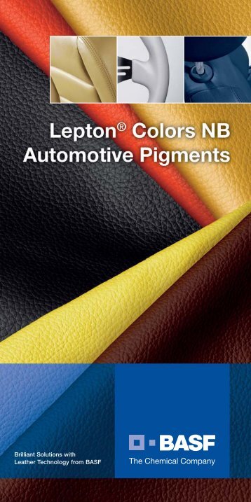 Lepton Colors NB Automotive Pigments - Prismadye