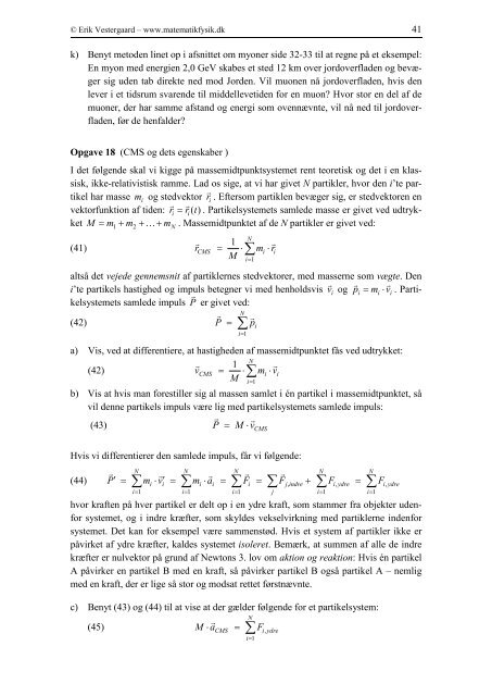 TillÃ¦g til partikelfysik - matematikfysik