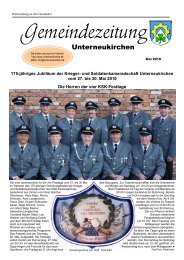 A - Z Gewerbebetriebe in Unterneukirchen - Gemeinde ...