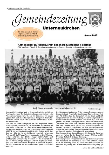 ELEKTRO HAGER GmbH  & Co. KG - Gemeinde Unterneukirchen