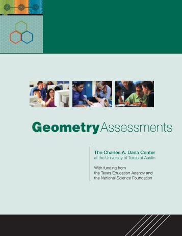 Geometry Assessments - Charles A. Dana Center