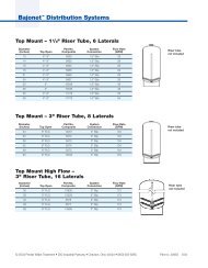 Structural Bajonet Distribution Systems