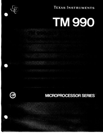 TM 990/201 & 206 Expansion Memory Modules User's Guide