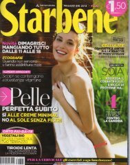 Articolo nella rivista italiana Starbene Maggio 2013 PDF 1,05 ... - MGM