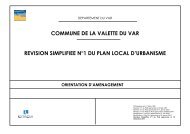 commune de la valette du var revision simplifiee nÂ°1 du plan local d ...