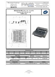 Selecta C250 datasheets - Saint-Gobain PAM UK